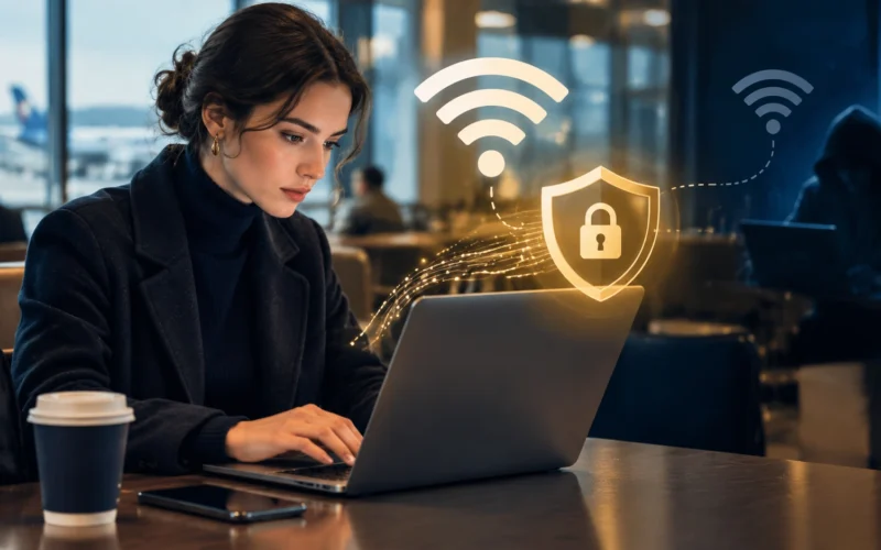 how to use public wi fi safely
