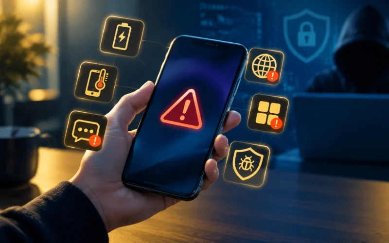 signs that your smartphone may have spyware